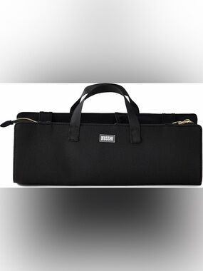 Kusshi Black Hair Tools Bag Organizer with Dual Handles